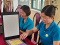 Để chuẩn bị hồ sơ phục vụ cho xét TN lớp 9 năm học 2023-2024 đúng tiến độ đảm bảo cho học sinh đăng ký vào lớp 10 và công tác tuyển sinh lớp 6 năm học 2024-2025. Ngày 25/4/2024 nhà trường đã tổ chức tập huấn sử dụng máy Scan cho bộ phận Văn thư, GVCN lớp 9 và GV phụ trách công tác tuyển sinh